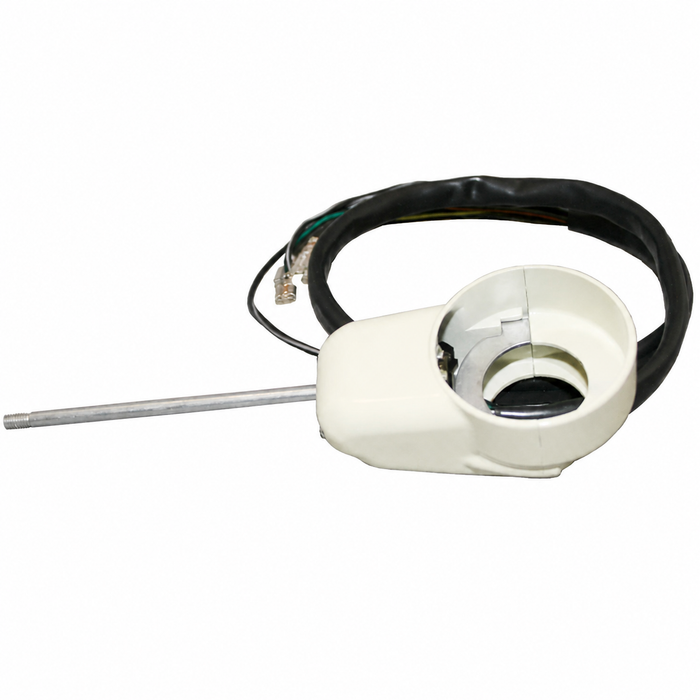 VWC-211-953-513-EIV - (211953513E) - TURN SIGNAL SWITCH - 6 WIRE WITH HOUSING IVORY HOUSING - BUS 58-65 - SOLD EACH