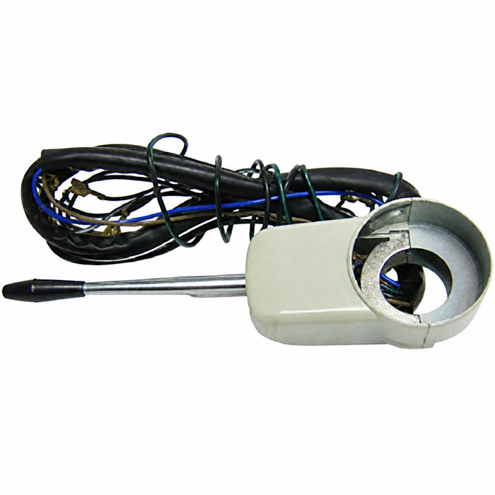 VWC-211-953-513-F - 211953513F - TURN SIGNAL SWITCH - BUS 66-67 - GREY - HOUSING - SOLD EACH