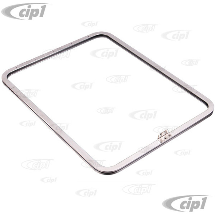 VWC-221-847-105-ALP - (221847105ALP) - BEST QUALITY MADE BY AUTOCRAFT IN U.K. - ALUMINIUM POP-OUT WINDOW FRAME - POLISHED - BUS 55-67 - SOLD EACH