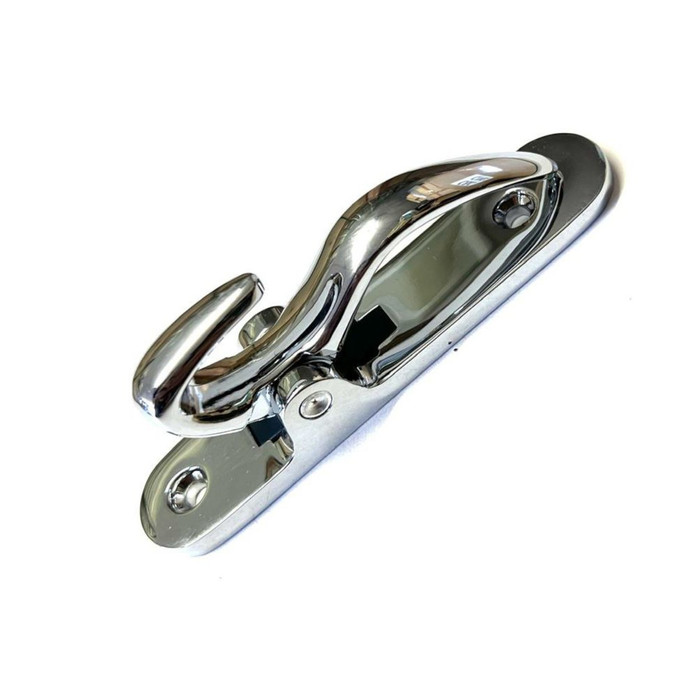 VWC-241-857-635 - 241857635 - S77892
 - DELUXE INTERIOR CHROME PLATED COAT HOOK - BUS 52-63 - (UNIVERSAL CAN BE MOUNTED ALMOST ANYWHERE) - SOLD EACH