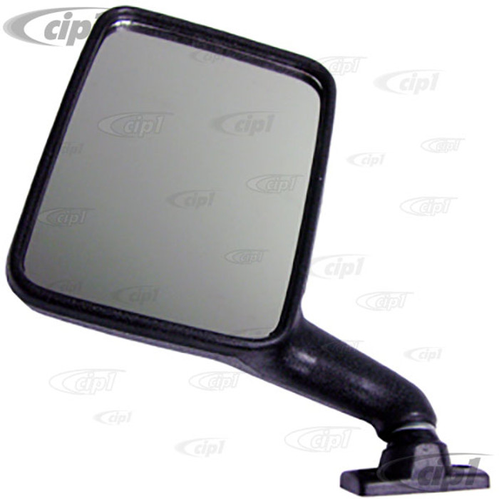 VWC-251-857-513-X - (251857513) - GOOD REPRODUCTION - BLACK OUTSIDE MIRROR LEFT - VANAGON 80-91 - SOLD EACH