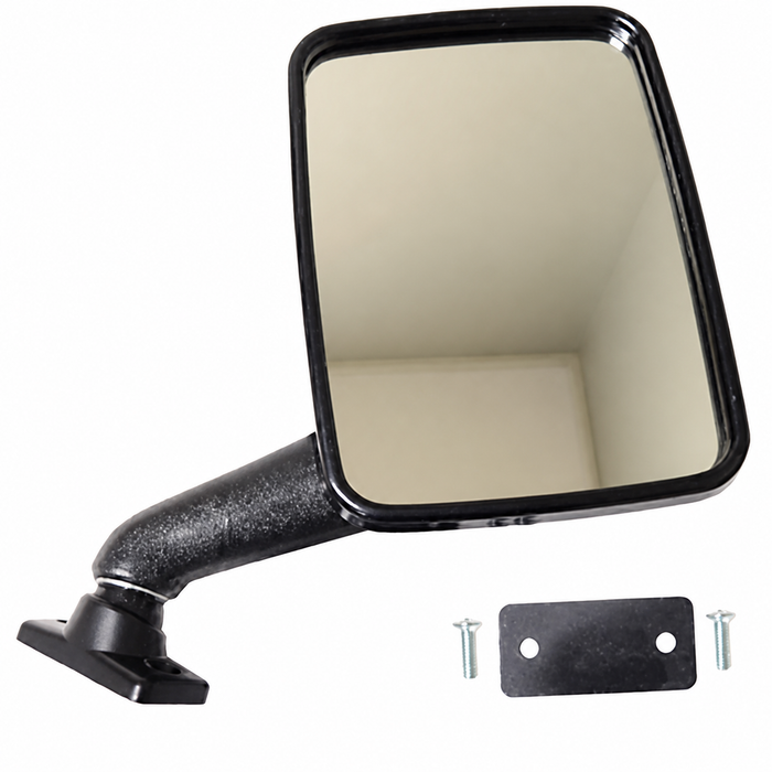 VWC-251-857-514 - 251857513 - OE HAGUS BRAND MADE IN GERMANY - BLACK OUTSIDE MIRROR RIGHT - VANAGON 80-91 - SOLD EACH