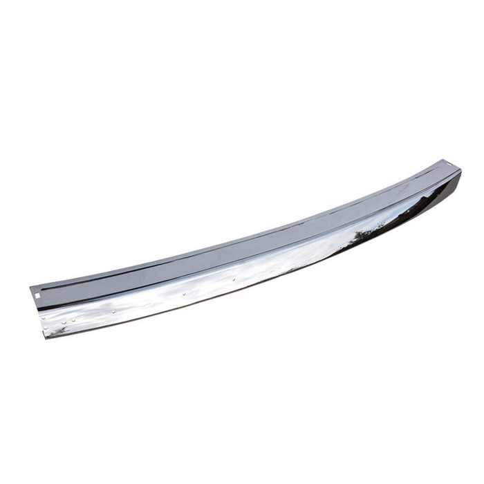 VWC-255-807-111-C - 255807111C - BEST QUALITY 2.3MM HEAVY GAUGE - CHROME FRONT BUMPER - WITH HOLES FOR IMPACT STRIP - VANAGON 80-91 - SOLD EACH