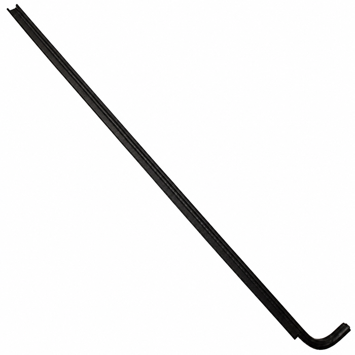 VWC-255-837-703 - OUTSIDE WINDOW SCRAPER WITH MOLDING GROOVE - LEFT - VANAGON 80-91 (MOLDING NOT INCLUDED)