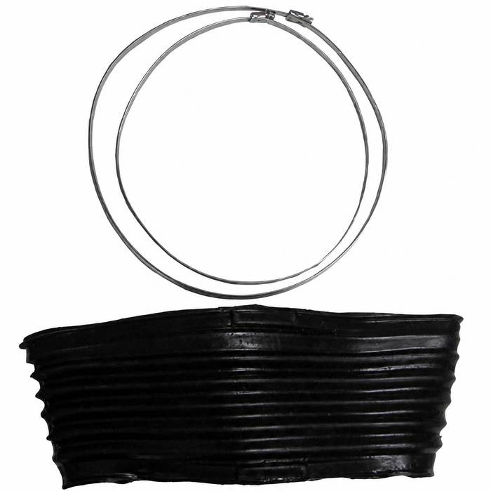 VWC-311-119-665-AKIT - 311119665 - ENGINE AIR INTAKE RUBBER BELLOW KIT WITH CLAMPS - TYPE-3 62-73 - SOLD 3 PIECE KIT