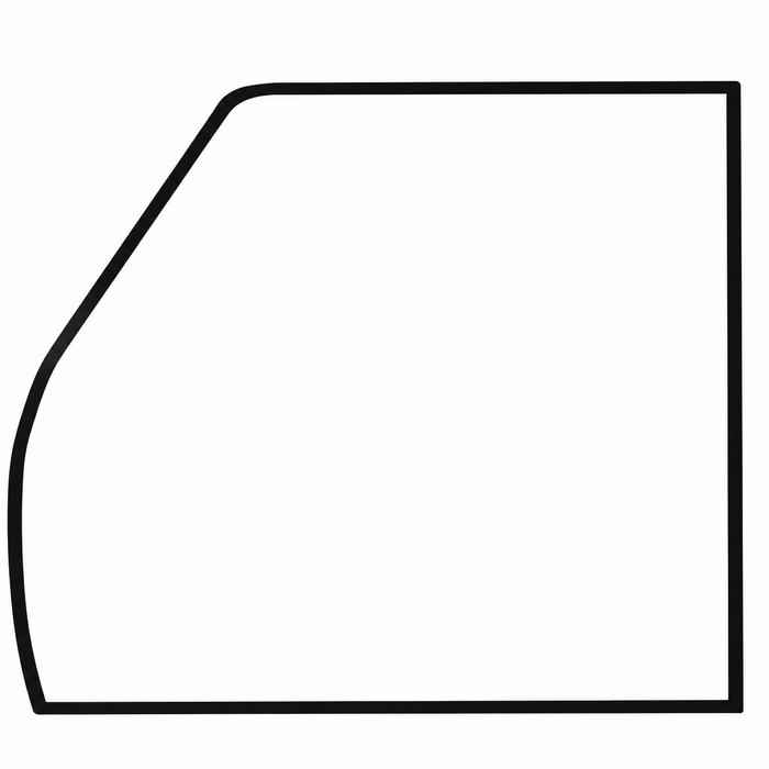 VWC-311-831-711-LR - 311831711 - ECONO BRAZIL DOOR SEAL - TYPE-3 62-74 - FITS LEFT OR RIGHT - SOLD EACH