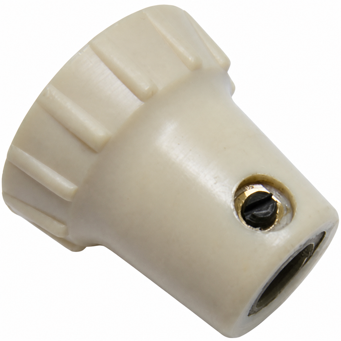 VWC-311-847-245-Z - 311847245 - POP-OUT QUARTER WINDOW KNOB - IVORY - FOR ORIGINAL LATCH ONLY - BEETLE 53-77 - GHIA 60-74 - TYPE-3 62-73 - SOLD EACH