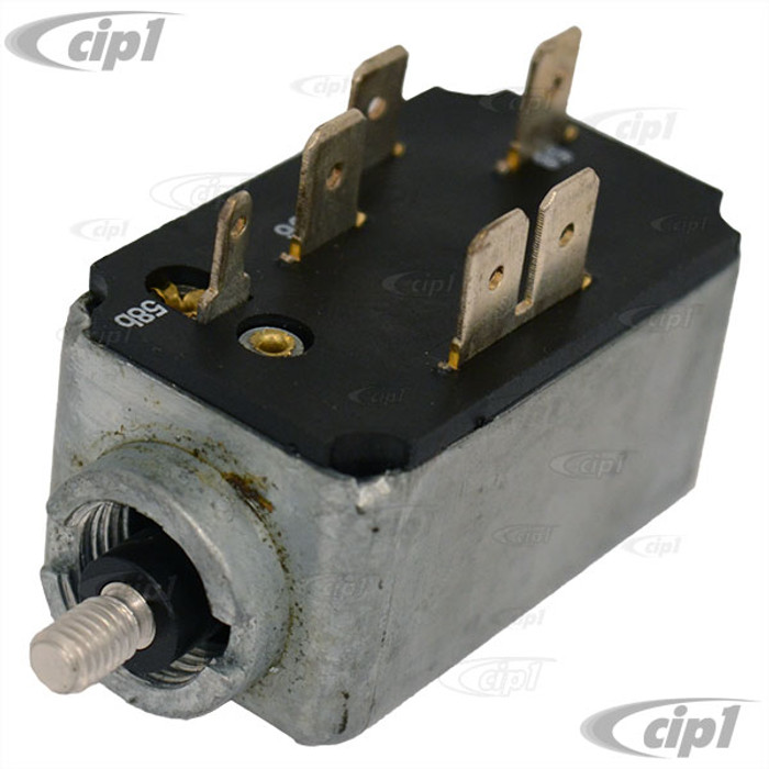 VWC-311-941-531-B - 311941531B - 6 PIN HEADLIGHT SWITCH - BEETLE 68-70 - GHIA 68-70 - TYPE-3 68-70 - SOLD EACH