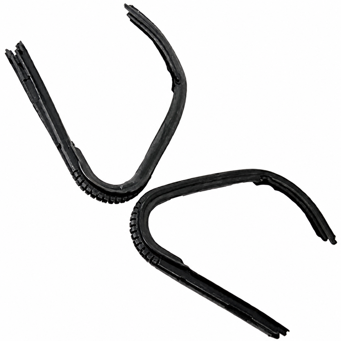 VWC-111-837-625-6PR - 111837625 - GOOD QUALITY - LEFT / RIGHT PAIR OF VENT WINDOW SEALS - BEETLE 52-64 - SOLD PAIR
