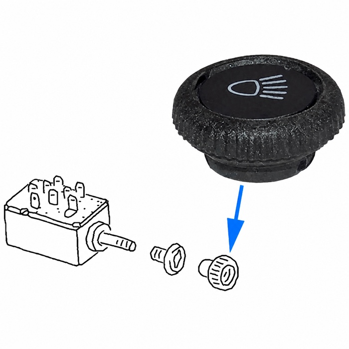 C24-111-941-541-F - 1119415441F - 98-8708-B - SHORT STYLE - FLAT DASH - HEADLIGHT WITH INSERT - BEETLE 68-72 - GHIA 68-72 - TYPE-3 68-72 - BUS 68-72 - SOLD EACH