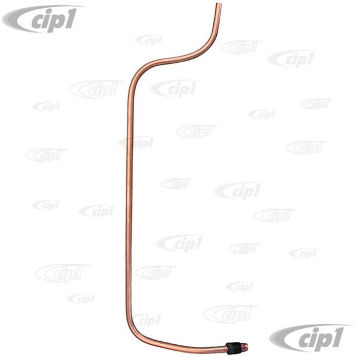 VWC-111-127-521 - (111127521)  - METAL FUEL LINE WITH FITTING - 8MM - CHASSIS TO FUEL PUMP - 25 HP ENGINES - SOLD EACH