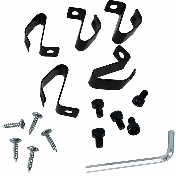 C10-117-CLIP - CUSTOM Cip1 HUB CAP CLIP KIT FOR 3-FIFTY-6 WHEELS - INCLUDES CLIPS / ALLEN HEAD SCREWS / METAL SCREWS / ALLEN WRENCH - DOES ONE WHEEL - SOLD KIT