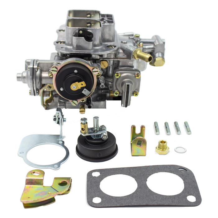 C10-47-0628-7 - CIP1 PREMIUM - EPC 38MM EGAS STYLE 2 SYNCHRONOUS BARREL CARBURETOR ONLY - INCLUDES PROVISIONS FOR BOTH 12V ELECTRIC AND MANUAL CHOKE - BEETLE / GHIA / TYPE-3 / BUS APPLICATIONS - SOLD EACH