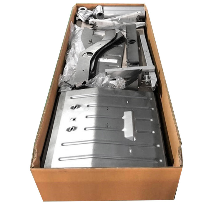 VWC-211-703-998-BKIT - SILVER WELD-THROUGH PRIMER BY BBT - COMPLETE CHASSIS KIT - FRAME IN A BOX - WELDING REQUIRED - BUS 60-67 - SPECIAL ORDER 3-5 MONTHS DELIVERY - SOLD LOCAL PICKUP - TRUCK FREIGHT CAN BE ARRANGE - SHIPPING NOT INCLUDED - SOLD KIT