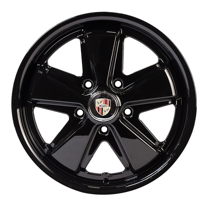 C32-4517FOO513036B - CIP1 EXCLUSIVE - 17 IN. X 4.5 IN. 911 STYLE ALUMINUM - 5X130MM - ET 36MM - HIGH GLOSS BLACK - CENTER CAPS INCLUDED - WHEEL HARDWARE EXTRA - SOLD EACH