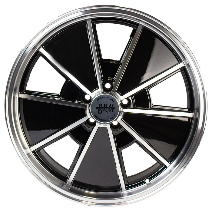 C32-8020BRM511240BM - CIP1 EXCLUSIVE - 20 IN. X 8 IN. BRM - 5X112MM ALUMINUM - ET 40MM - BLACK MACHINED FACE - CENTER CAPS INCLUDED - WHEEL HARDWARE EXTRA - SOLD EACH