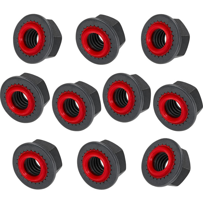 VWC-111-115-161-SET - 111115161 - EXCELLENT QUALITY - 8MM OIL PUMP AND CASE HALF SEALING NUTS - SOLD SET OF 10