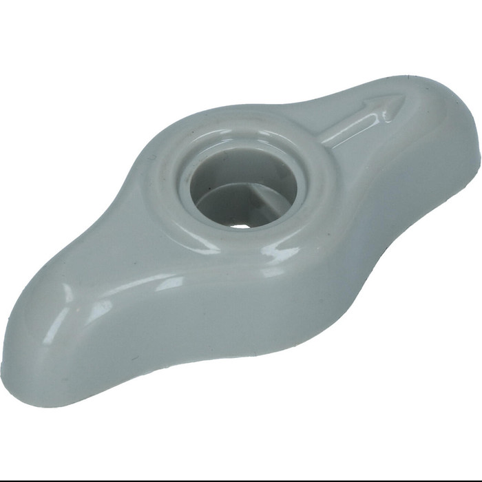 C33-S00883 - S39983 - 221817847 - 221-817-847 - GERMAN QUALITY FROM C&C U.K. - AIR DISTRIBUTION KNOB - SILVER BEIGE (GREY) - BUS 55-67 - SOLD EACH