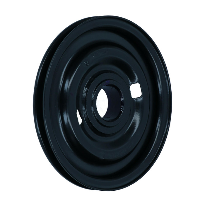 VWC-113-105-255-B - 113105251G - PREMIUM BBT QUALITY - STOCK CRANKSHAFT PULLEY WITH 1.00MM OVERSIZE PULLEY HUB - 13-1600CC ENGINE - BEETLE 66-79 - GHIA 66-74 - BUS 63-71 - VW THING 69-79 - SOLD EACH