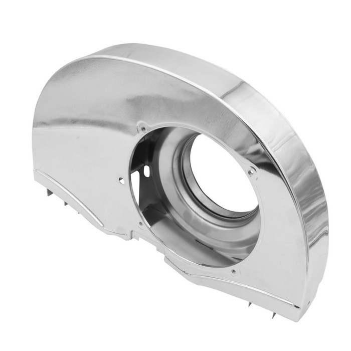 C13-8757 - EMPI ALL NEW SUPER SHROUD - 36HP CHROME DOGHOUSE FAN SHROUD WITHOUT HEATER OUTLETS - IMPROVED DESIGN FOR SUPERIOR COOLING WITH DIRECTIONAL FINS/FLAPS INSTALLED - ALL 1600CC BEETLE STYLE ENGINES - SOLD EACH