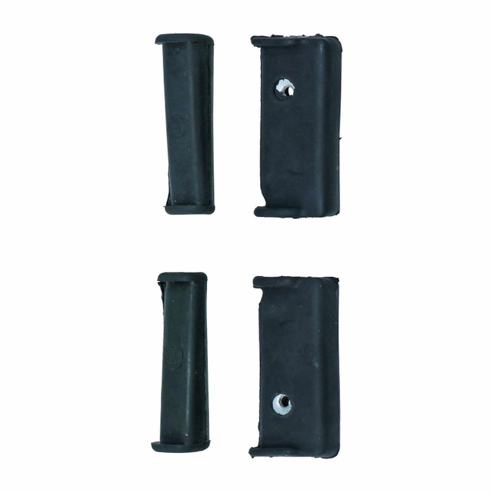 VWC-265-841-562-SET - 265841562 - BBT PREMIUM QUALITY - DOUBLE CAB CARGO DOOR HINGE RUBBERS BUFFER PADS - BUS DOUBLE CAB 68-79 - SOLD SET