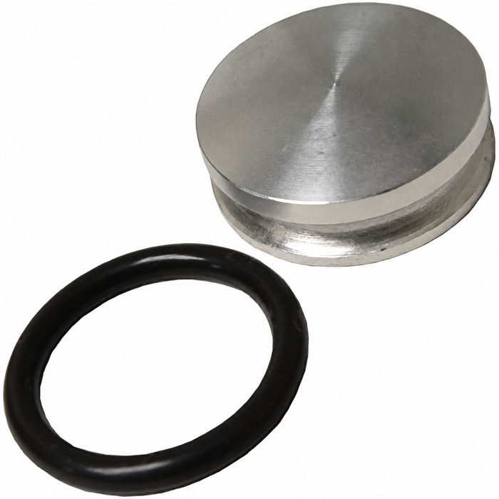 C12-4001-70 - 113-101-157 - 113101157 - SUPER SEAL BILLET ALUMINUM CAM PLUG WITH O-RING - 13-1600CC ENGINE CASE WITH CAM PLUG GROOVE - 16-9524-0 - SOLD EACH