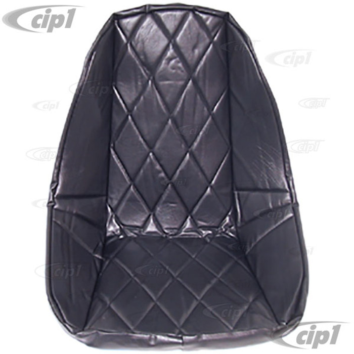 ACC-C10-2201 - LOW BACK SEAT COVER - FOR PLASTIC LOW BACK SEAT #ACC-C10-2200 - BLACK DIAMOND PATTERN - SOLD EACH