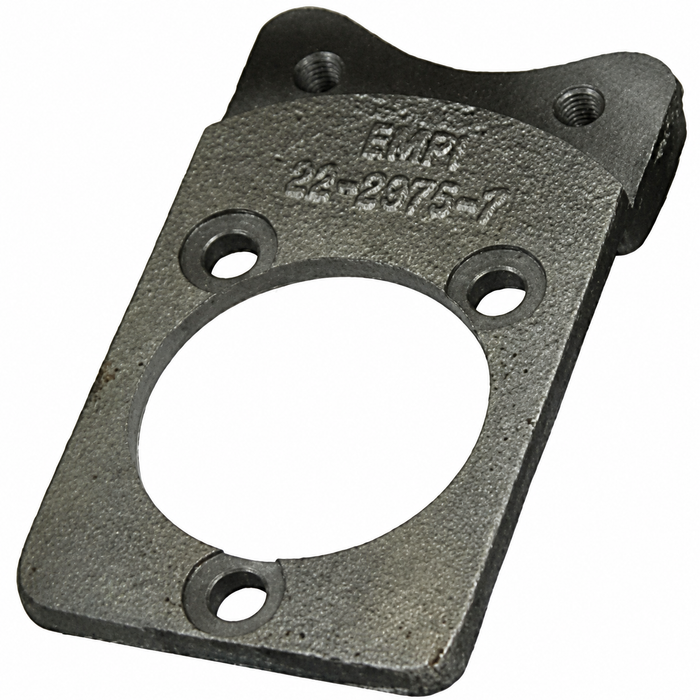 C13-22-2975-7 - DISC BRAKE CALIPER BRACKET - MOUNTS CALIPER TO STD BALL-JOINT T1 SPINDLE - BEETLE 68-78 - SOLD EACH - 2 REQUIRED PER CAR