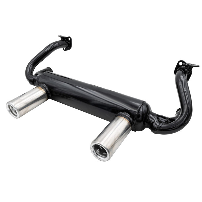 C13-3418 - EMPI BRAND - EUROSPORT 2-TIP GREAT SOUNDING EXHAUST SYSTEM - BEETLE 66-74 - GHIA 66-74 - SOLD EACH