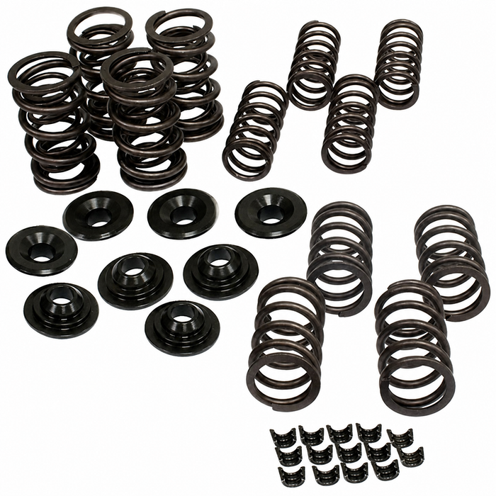 C13-4041 - EMPI -HIGH-REV VALVE SPRING KIT - W/DUAL SPRINGS / ALLOY RETAINERS & HARDENED KEEPERS -BUG ENG.