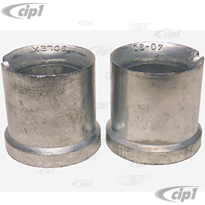 C13-43-4408 - EMPI BRAND - REPLACEMENT 30MM VENTURI FOR 40/44MM EMPI/BROSOL SINGLE BARREL CARBS (WILL NOT FIT HPMX/IDF CARBS) - SOLD PAIR