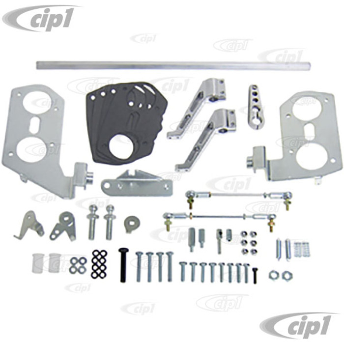 C13-43-5230 - EMPI BRAND - DELUXE HEXBAR LINKAGE KIT - DUAL 40-44 IDF WEBER - BEETLE STYLE ENGINES