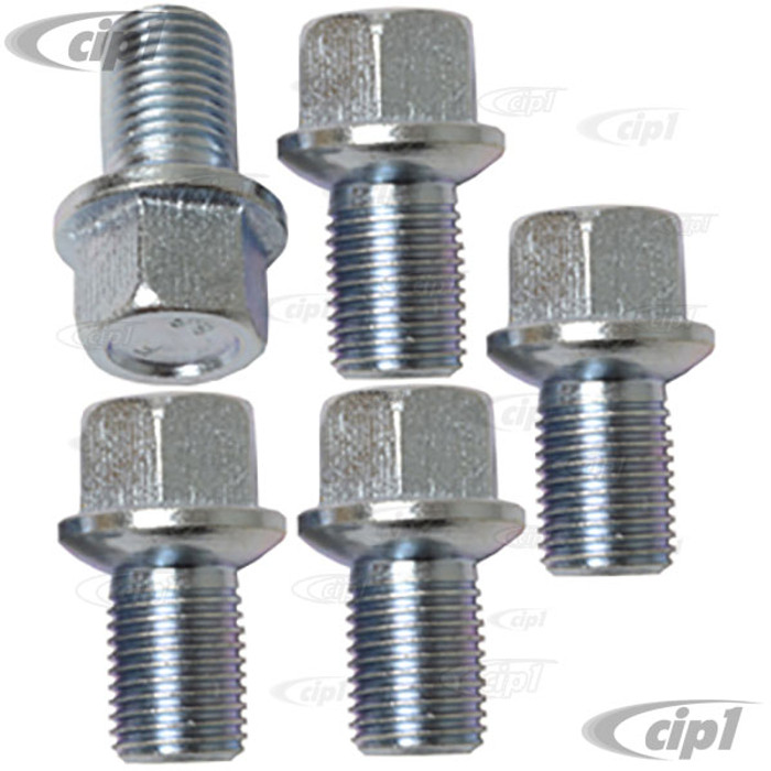 C13-70-2863 - EMPI – 5 PIECE 14MM LUG BOLT SET WITH 17MM HEAD – 21MM LONG – FIT INTO MOST POPULARE WHEEL ADAPTERS – SET OF 5
