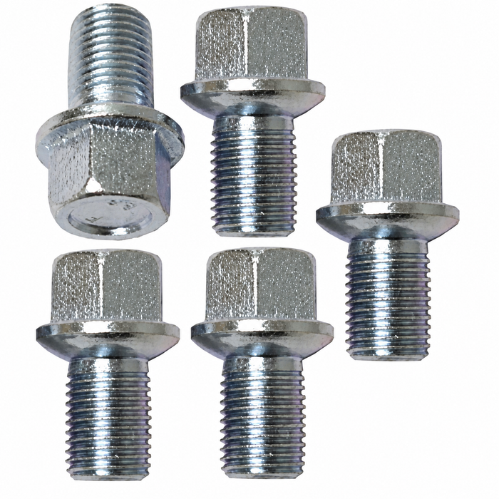 C13-70-2863 - EMPI - 5 PIECE 14MM LUG BOLT SET WITH 17MM HEAD - 21MM LONG - FIT INTO MOST POPULAR WHEEL ADAPTERS - SET OF 5