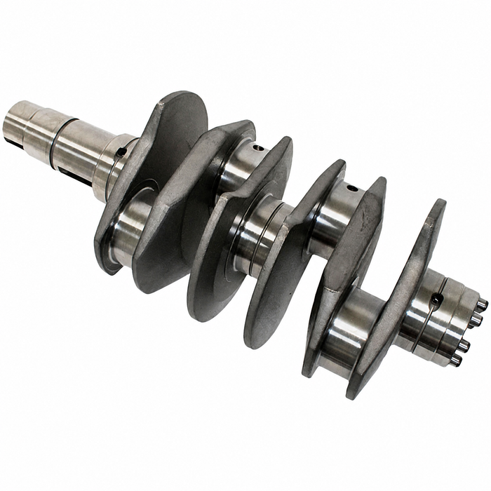 C13-8120-GRV - EMPI 00-8120-0 - 4140 FORGED CHROMOLY COUNTER-WEIGHTED CRANKSHAFT - 69MM - STANDARD VW JOURNAL (NEW DESIGN WITH EXTRA OILING GROOVES FOR IMPROVED BEARING LIFE) - SOLD EACH