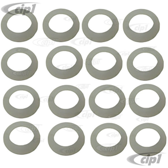 C13-9153 - EMPI -H-D SILICONE PUSHROD TUBE SEALS - SET OF 16 - ALL 13-1600cc BEETLE STYLE ENGINES