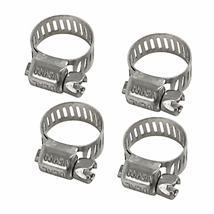 C13-9224 - FUEL HOSE CLAMPS - PACK OF 4 - 1/4 TO 5/16 - INCH DIAMETER HOSE - SET OF 4