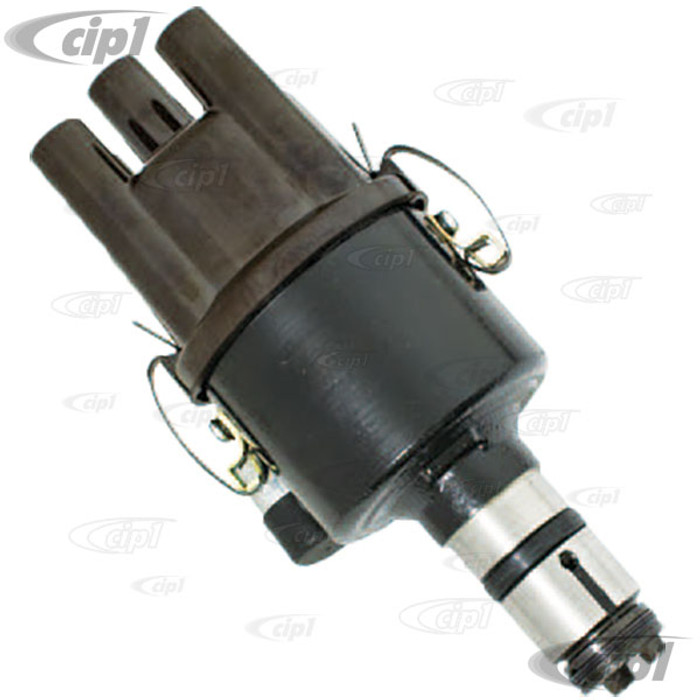 C13-9471-B - EMPI - BLACK CAST STEEL 009 STYLE DISTRIBUTOR - WITH BROWN BAKELITE CAP - READY TO DROP IN AND GO - SOLD EACH