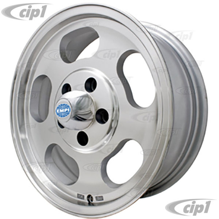 C13-9747 - EMPI ALUMINUM ALLOY SLOTTED DISH WHEEL - 5.5X15 INCH