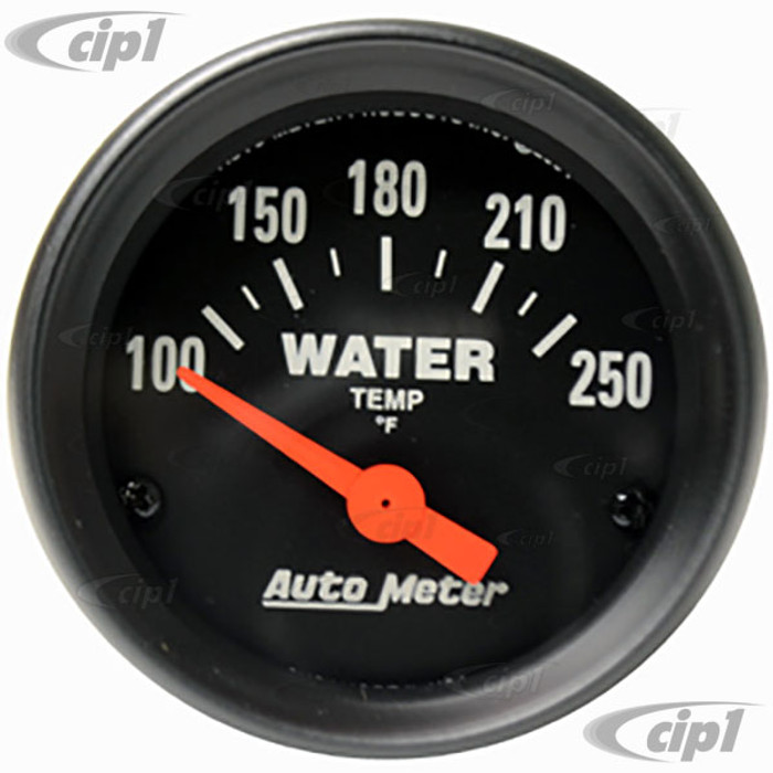 C14-2635 - AUTOMETER - Z-SERIES - 2-1/16 IN. (52MM) WATER TEMP 100-250`F - ALL SALES FINAL - NO RETURNS
