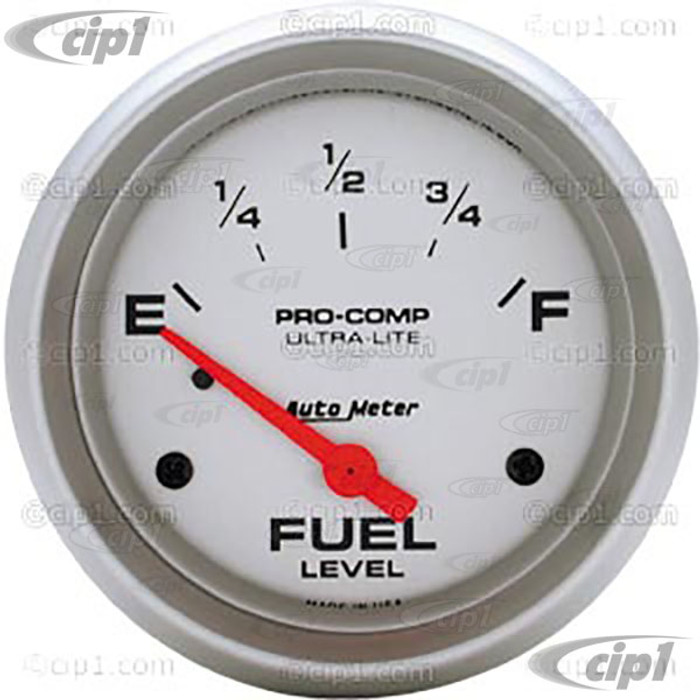 C14-4417 - AUTOMETER - ULTRA-LITE SPORT COMP - 2-5/8 IN. (66.5MM) FUEL LEVEL 0 E/ 30 F - ALL SALES FINAL - NO RETURNS