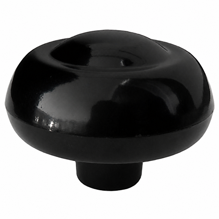 C16-111-141-BK - 113-711-141-BK - 111711141BK - BLACK SHIFT KNOB - 7MM - BEETLE 61-67 - GHIA 56-67 - SOLD EACH