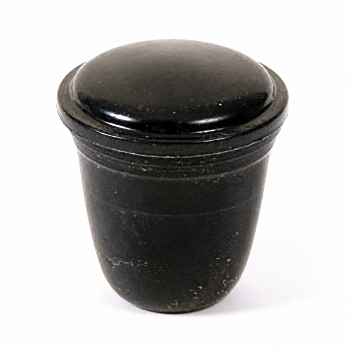C16-111-542-BK - 113-941-541-BK - 113941541BK - BLACK DASH KNOB - 5MM - HEADLIGHT - ASHTRAY AND VARIOUS - SEE NOTES - BEETLE 52-66 - GHIA 56-66 - BUS 55-66 - TYPE-3 65-66 - SOLD EACH
