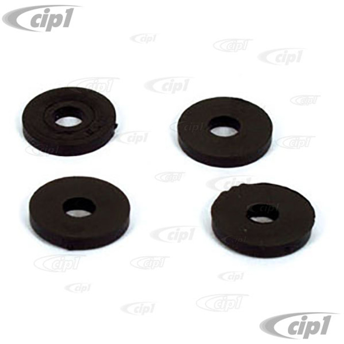 C16-111-545 - (111-821-545 111821545) - WASHERS - RUNNING BOARD TO FENDER BEETLE 46-79 - SOLD 4 PIECE SET