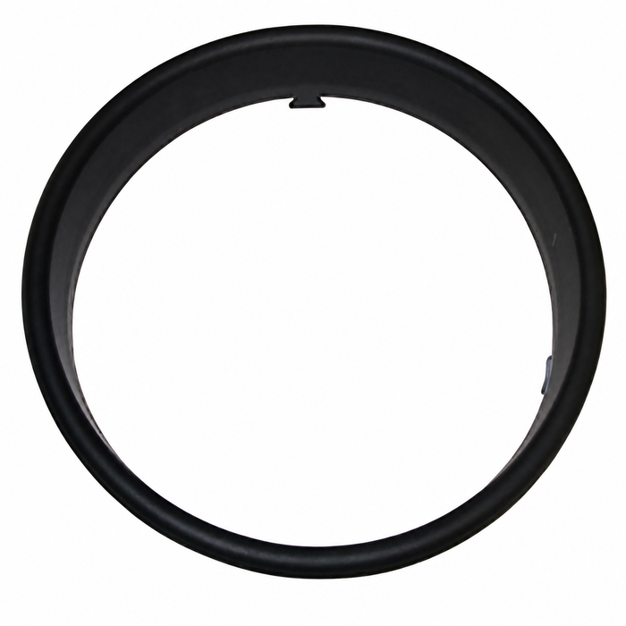 C16-113-371E-BK - 113-957-371-E - 113957371E - GERMAN - BLACK SPEEDOMETER RING - STANDARD BEETLE 58-77 - SUPER BEETLE 71-72 - SOLD EACH