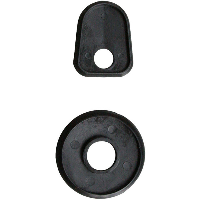 C16-113-579 - 113-823-581 - 113823581 - BLACK FRONT HOOD HANDLE SEALS - BEETLE 52-67 - SOLD 2 PIECE SET
