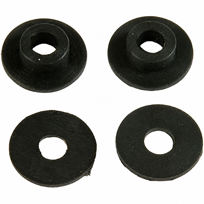 C16-143-320 - (113-847-205 113847205) - SEALS FOR PIN THRU GLASS ON POPOUT QUARTER WINDOW - BEETLE 53-77 - GHIA 60-71 - TYPE-3 62-74 - SOLD 4 PIECE SET