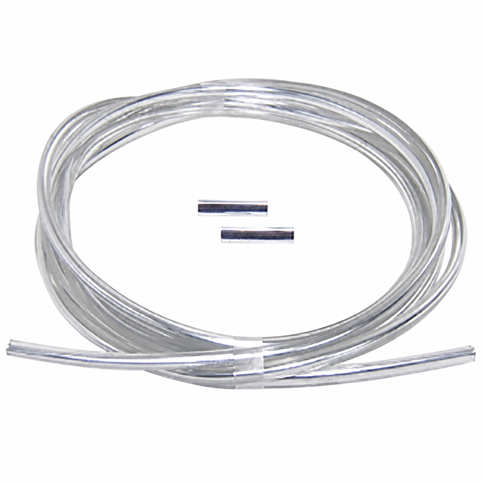 C16-175-345 - (113-853-355F 113853355F) - CHROME PLASTIC WINDOW MOLDING WITH 2 CLIPS  BEETLE 71-79 / BUS 68-79 / VANAGON 80-91 - SOLD 2 ROLLS (8 FEET LONG EACH)