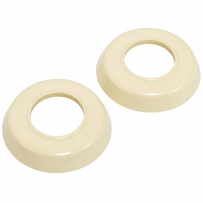 C16-211-235A-IV - (211--837-235 211837235) - BUFFERS - DOOR RELEASE HANDLE - IVORY - BUS 60-67 - SOLD PAIR