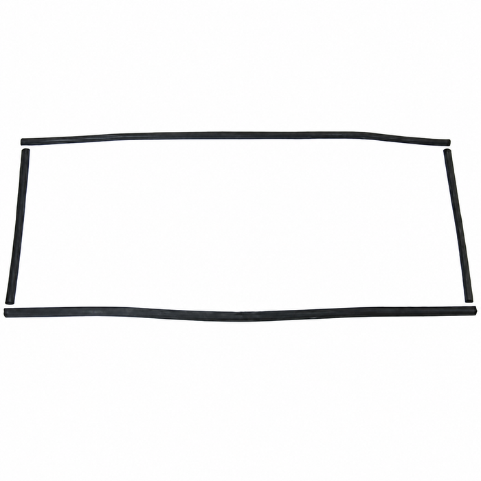 C16-261-571 - 261-829-571 - 261829571 - MADE IN USA - SIDE STORAGE (LOCKER) COMPARTMENT DOOR SEAL - 4 PIECE DESIGN - TYPE-2 SINGLE CAB PICK-UP 50-79 - SOLD EACH